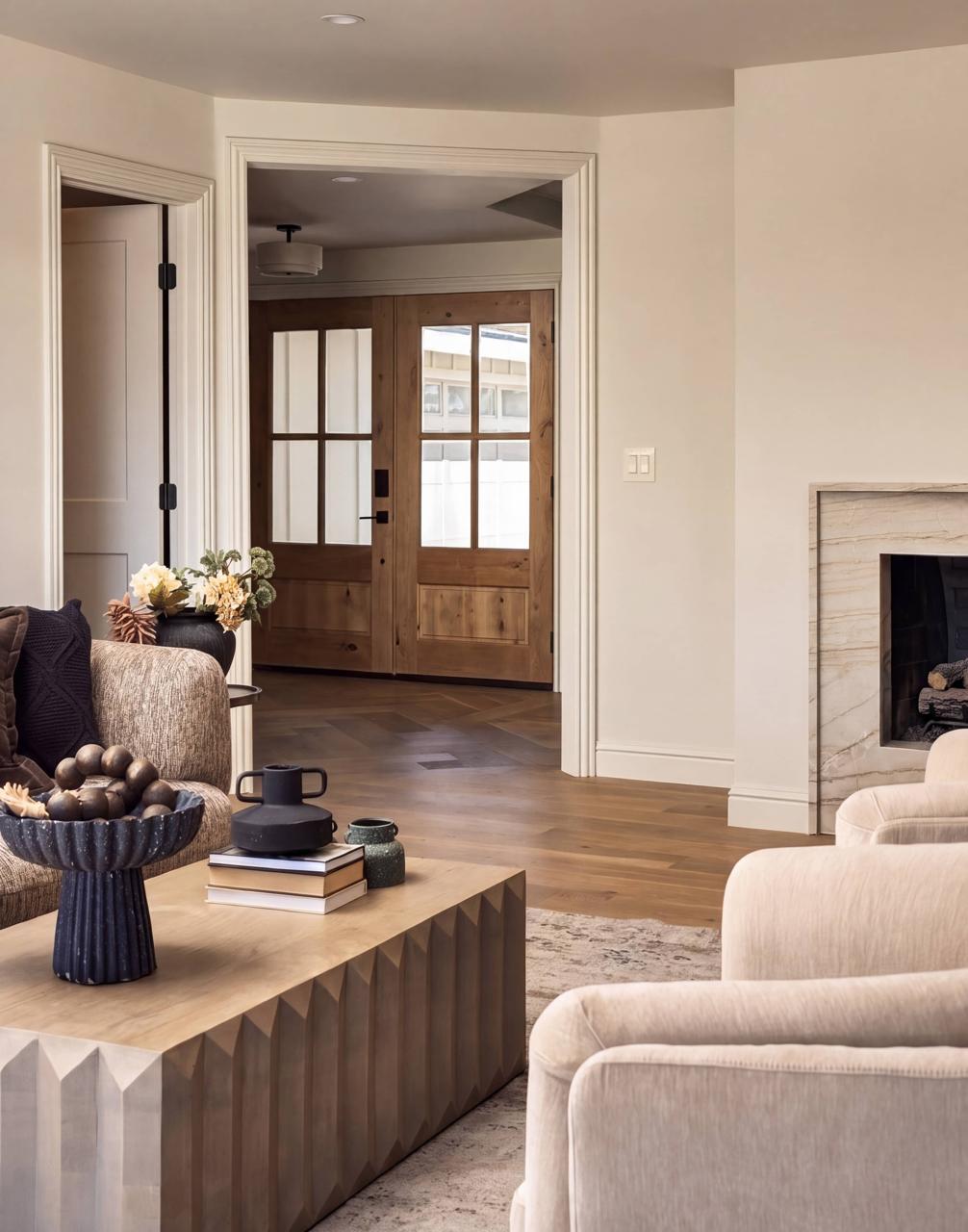 Living room toward entry