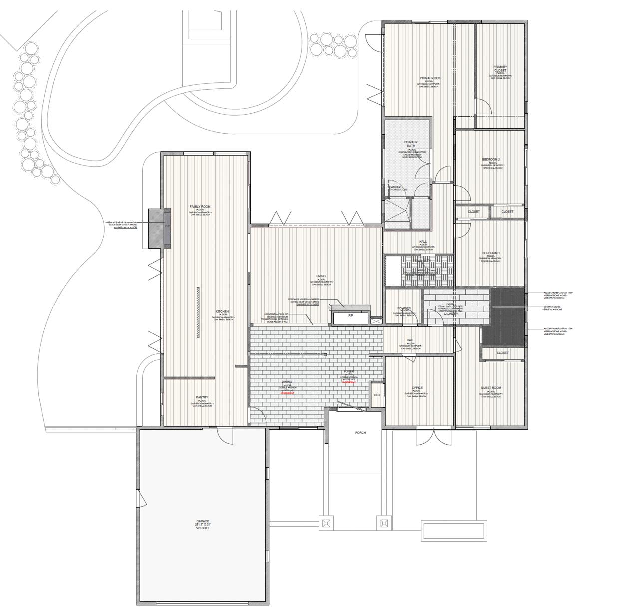Interior floor plan